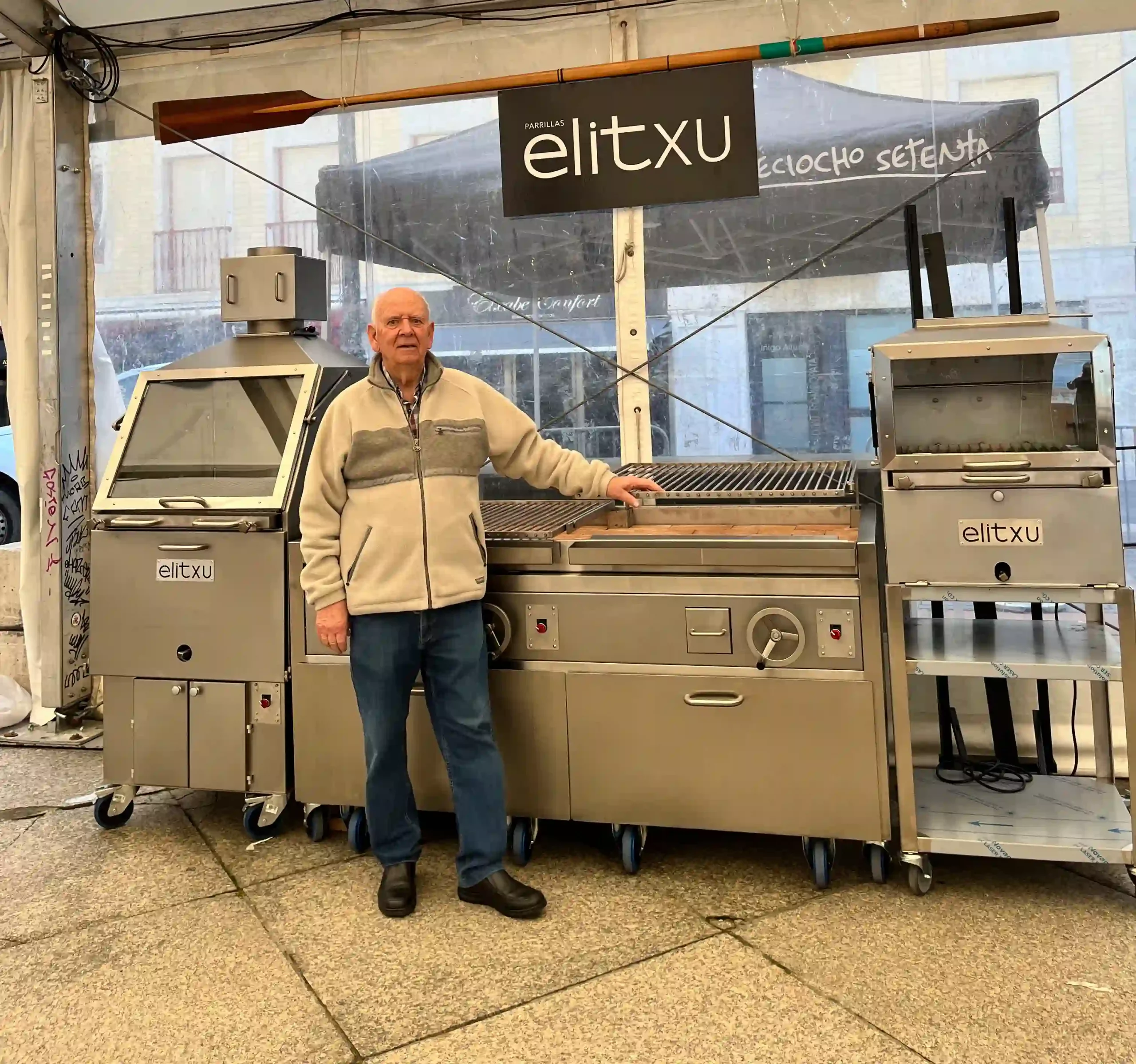 Parrillas profesionales Elitxu, calidad desde 1994