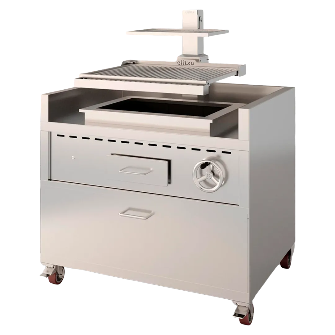 Parrilla profesional KEA PRO de Elitxu con protección térmica y diseño ergonómico para chefs.