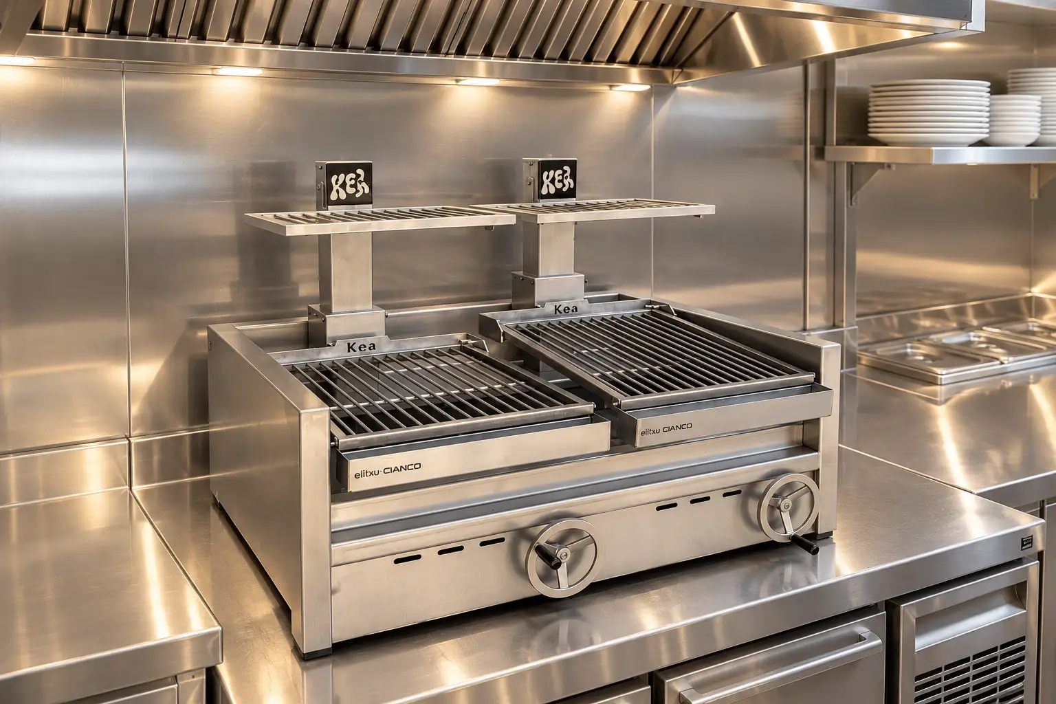 Parrilla kea basic doble | Elitxu